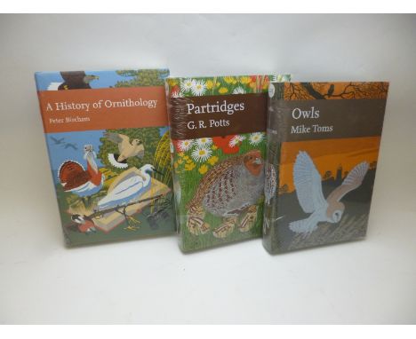 PETER BIRCHAM: A HISTORY OF ORNITHOLOGY, 2007, New Naturalist Series No 104, orig cl, d/w, orig cellophane wrap + gt R POTTS: