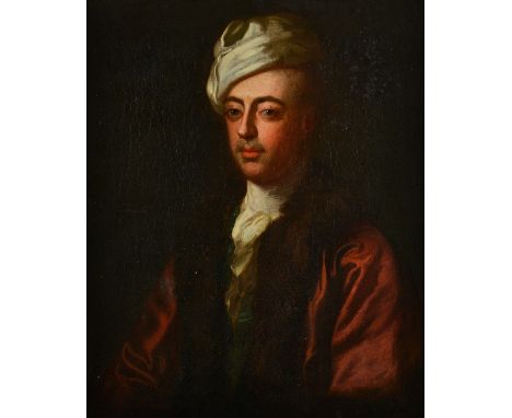 Circle of Nathaniel Hone, Portrait of a gentleman, oil on canvas, 73cm x 60cm. Illustrated 