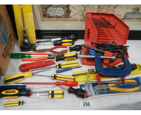 A quantity of good clean tools.