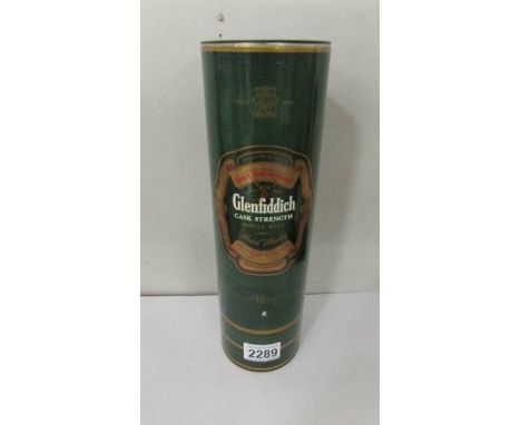A boxed Glenfiddich cask strength single malt Scotch whisky, 15 years.