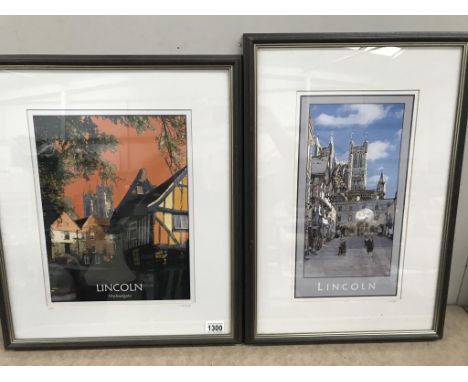A limited edition print of Lincoln Michaelgate, No: 2/50 by W R Meak &amp; 1 other