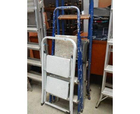 Four good step ladders