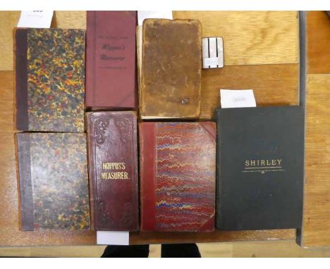 Poetical Works of Robert Browning in two volumes, published by Tauchnitz 1872, Volume II of a later edition Shirley by Bronte