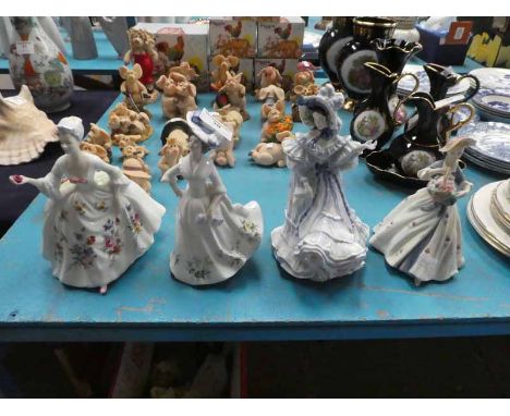 Three Royal Doulton Ladies ; Diana, Adele Flowers of Love and a Royal Worcester Summers Day