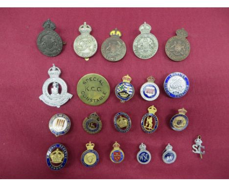 including KC gilt and enamel Lincolnshire Special Constabulary ... Chrome and enamel Leicester Special Constable ... KC bronz