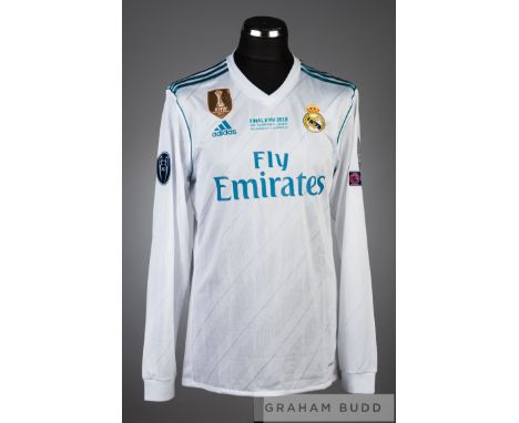 Cristiano Ronaldo Signed 17-18 Real Madrid Home White Jersey Autograph COA