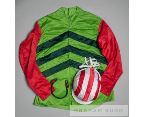 A P McCoy Aintree winning racing colours,the silks worn by the jockey aboard the P J Martin-owned Conquisto in the 2013 Old R