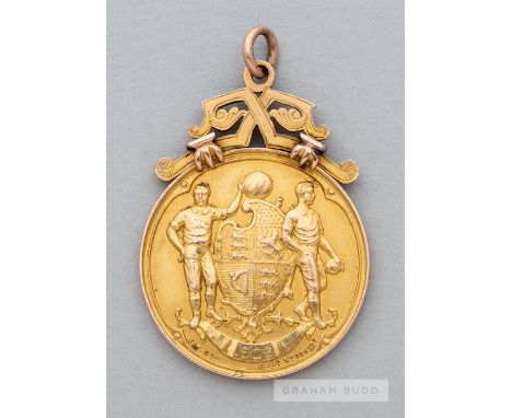 F.A. CUP WINNER'S MEDALS WON BY FATHER AND SON FOR SHEFFIELD UNITED FC (Lots 595 & 596)Harry Johnson senior: 1902 F.A. Cup wi