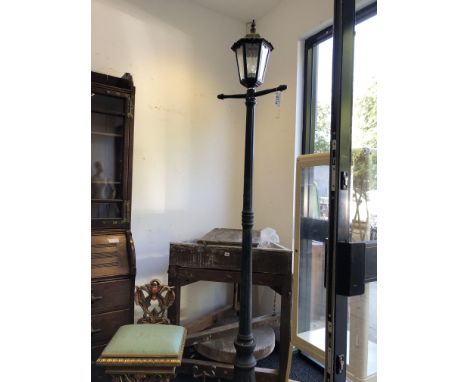 A VICTORIAN STYLE STREET LANTERN ALOY&nbsp;