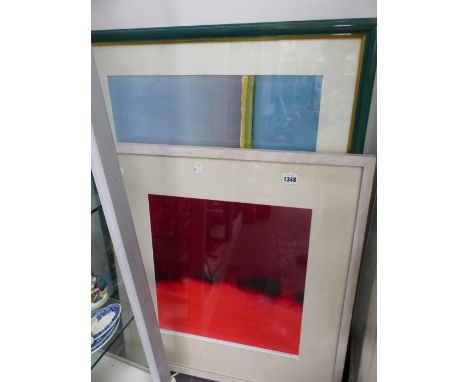 A SIGNED PRINT, DAWNING JOY BY ROMEY T BROUGH, AND OTHER PRINTS. 