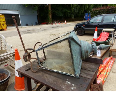 A VINTAGE STREET LANTERN