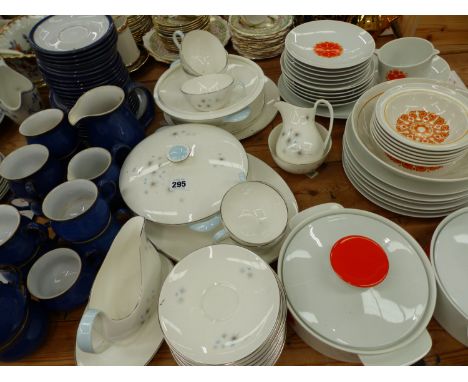 RIDGWAY, DOULTON AND DENBY TEA AND DINNER WARES