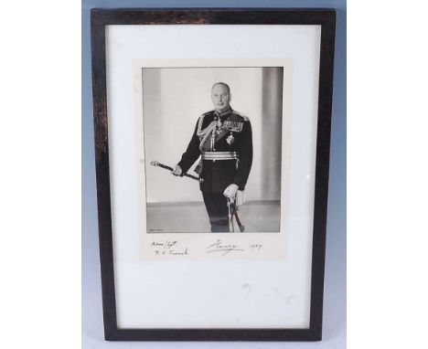 Armourer Sergeant Francis Stancil French, a leather bound autograph album containing various telegrams to congratulate French