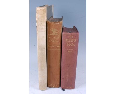 Millais, John Guille, The Wildfowler in Scotland, 1st edition, London: Longmans, Green, and Co., 1901, together with St. John