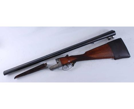 An Army & Navy C.S.L. 12 bore box-lock non ejector, serial no. 68674, having 28" nitro proof barrels, stamped to the top rib 