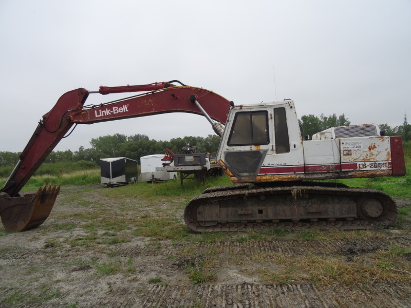Â Link Belt 2800 LS C Series II Excavator w 36" Bucket SDIH91150