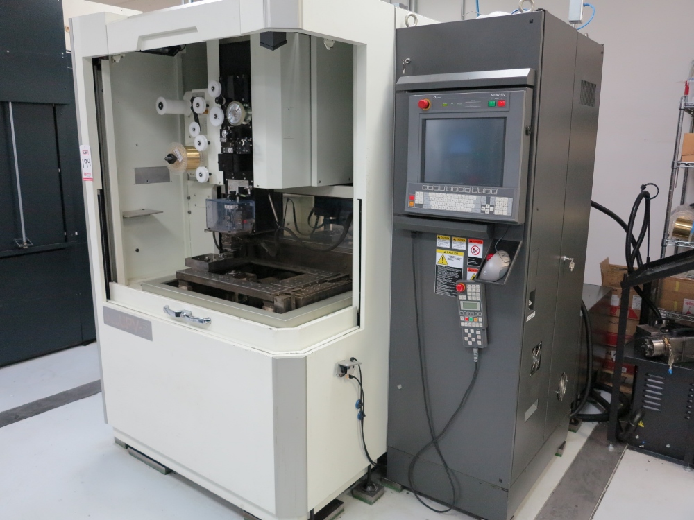 2015 MAKINO UPV3 CNC WIRE EDM, 4AXIS, HIRSCHMANN ROTARY TABLE, 24.8