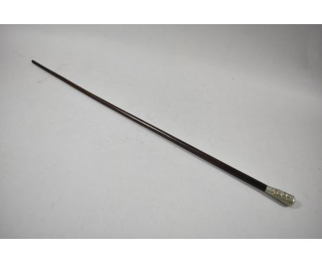 A Norfolk Regiment Military Swagger Stick, 58.5cm Long 