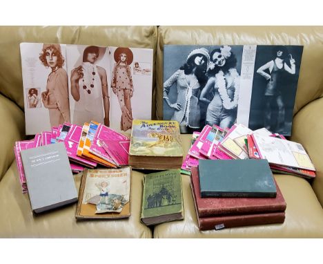 Vintage Fashion - Two original 1960 / 1970's House of BIBA fashion catalogues ; Ordnance Survey maps;&nbsp; Children Books - 