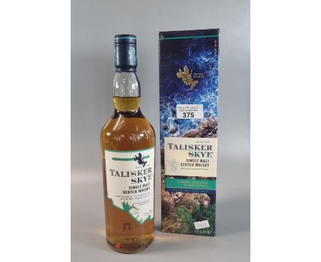 Bottle of Talisker Skye Single Malt Scotch Whisky.  700ml. 45.8% Vol.  In original box.  (B.P. 21% + VAT) 