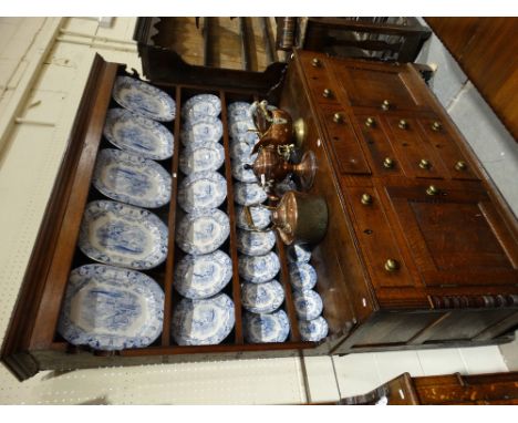         A 19th Century Oak North Wales Dresser, Having A Three Shelf Rack The Base With An Arrangement Of Cupboards & Drawers