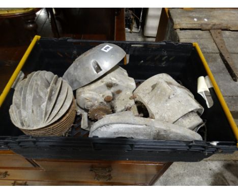 For Motorcycle Enthusiasts, A Box Of James Motorcycles Engine Spares