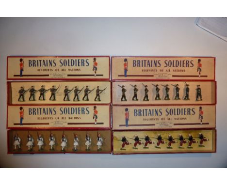  * Britains Foreign and Commonwealth Troops in original ROAN boxes, sets 47, Skinner’s Horse (G, box G-F), 229, U.S. Cavalry 