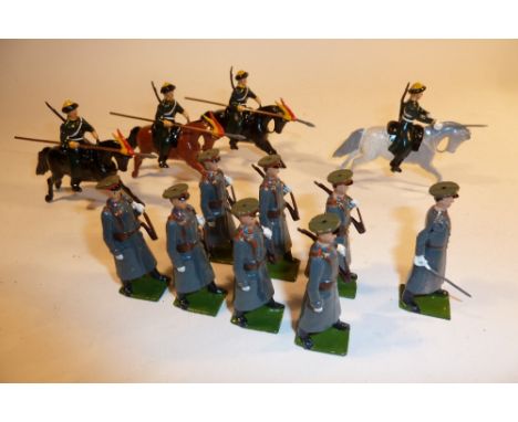  * Britains sets 9273 Cossacks and 2027 Red Army Guards (E) 1966 (11)