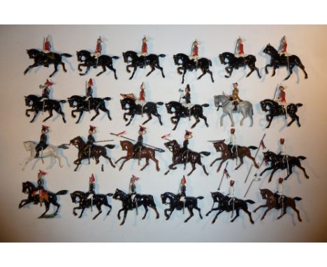  * Britains various Postwar sets and Window boxes etc. 9264 Egyptian Cavalry, 9205 Life Guards, 9209 Royal Horse Guards, 2067