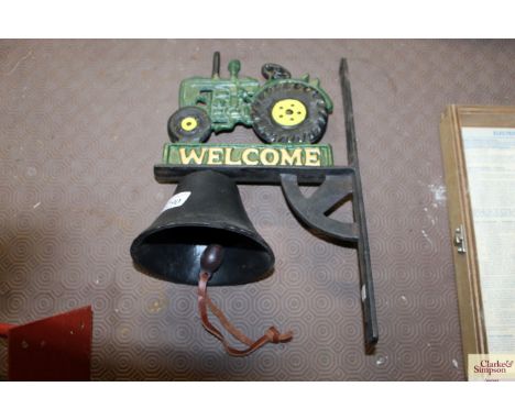 A  tractor door bell (78)