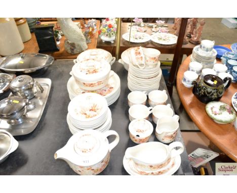 A quantity of Poole dinnerware