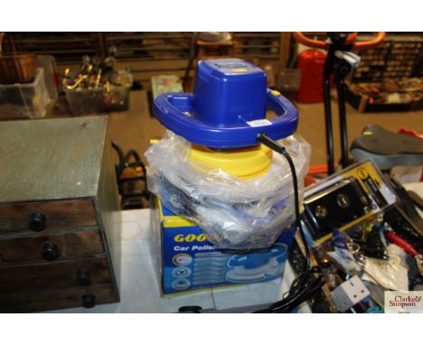 A Goodyear car polisher 