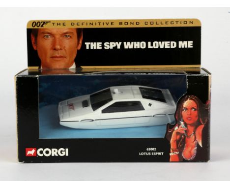 James Bond 007 - James Bond Corgi Vehicle, The Definitive Bond Collection, The Spy Who Loved Me, Lotus Esprit, 65002, boxed a