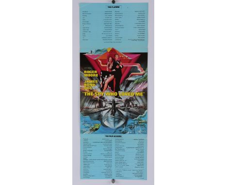 James Bond 007  The Spy Who Loved Me (1977) original colour promotional brochures featuring  The Players & The Film-Makers, c
