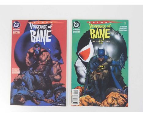 BATMAN: VENGEANCE OF BANE #1 & 2 (2 in Lot) - (1993/1995 - DC) - Includes the first appearance, cover and origin of Bane + th