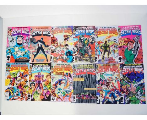 MARVEL SUPER HEROES SECRET WARS #1, 2, 3, 4, 5, 6, 7, 8, 9, 10, 11, 12 - (12 in Lot) - (1983/84 - MARVEL) - Complete Twelve I