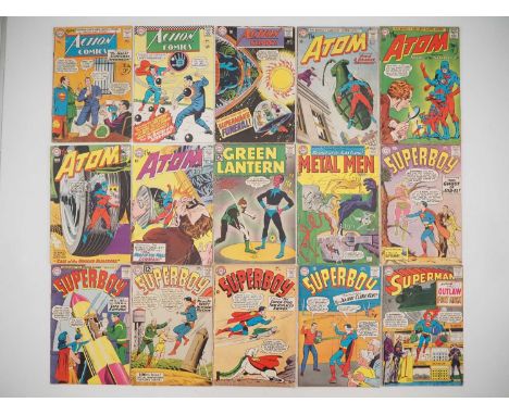 SILVER AGE DC LOT (15 in Lot) - Includes ACTION COMICS # 306, 341, 365 + ATOM #10, 11, 17, 18 + GREEN LANTERN #18 + METAL MEN