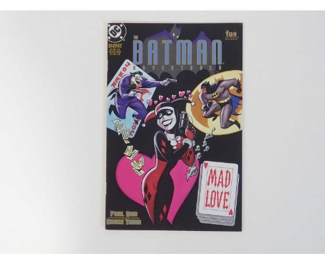 BATMAN ADVENTURES: MAD LOVE - (1994 - DC) - Origin of Harley Quinn - Bruce Timm cover and interior art - a condition report i