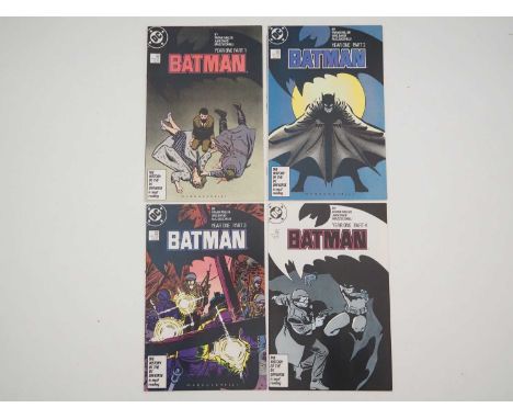 BATMAN #404, 405, 406, 407 (4 in Lot) - (1987 - DC) - "Year One" storyline - First appearance of the modern Catwoman - Frank 