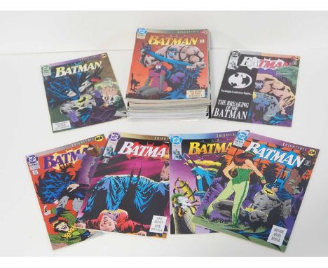 BATMAN #492 to 540 + Issue #0 (50 in Lot) - (1993/1997 - DC) - Unbroken run of 50 issues which includes Bane breaking Batman'