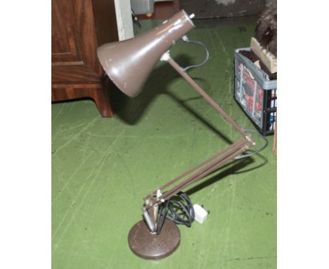 A vintage anglepoise lamp