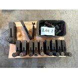 ASSORTED UNITOOL C-FRAME PUNCHES AND PARTS
