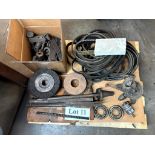 CLOGGED BELTS (LATHES & MILLS), QUADTAPPER, QUAD DRILL, MISC PARTS AND TOOLING