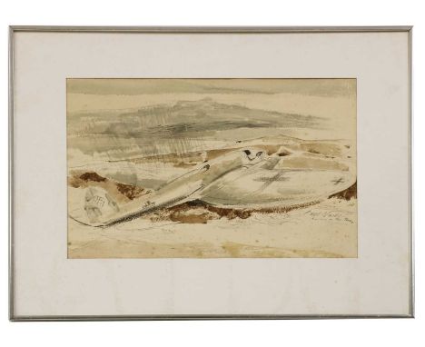 Paul Nash (1889-1946)'The Raider of the Moors'lithograph printed in colours, 1940, signed and inscribed in the plate,image 38