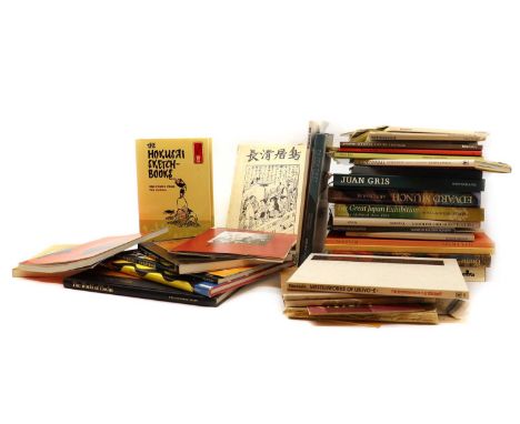 A collection of Art books including exhibition catalogues,including Picasso, Matisse Exhibition 1946; Ben Nicholson; Kettle Y