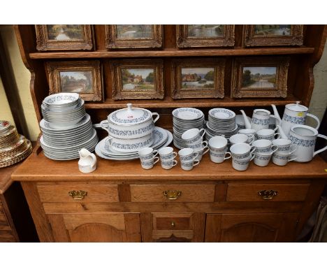 A Noritake 'Royal Blue' pattern extensive tea and dinner service. 