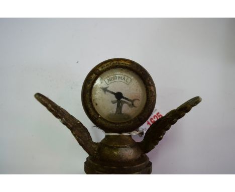 A vintage nickel plated Wilmot Calormeter.