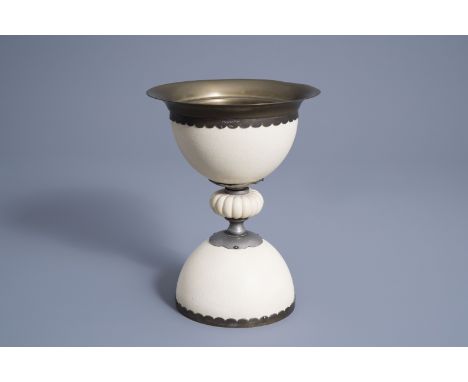 Title: A French Christian Dior brass mounted ostrich egg beaker, 1970'sDescription: H 22,4 cmÊ Ê Most probably designed by Ga
