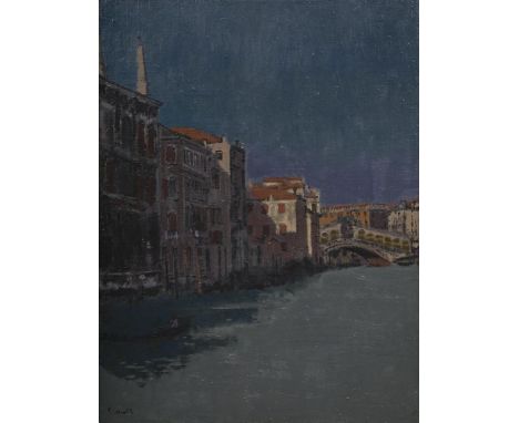 WALTER RICHARD SICKERT (BRITISH 1860-1942) THE RIALTO BRIDGE Oil on canvas Signed (lower left) 65.5 x 49.5cm (25¾ x 19¼ in.)P