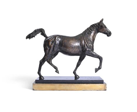 ANGELA CONNER (BRITISH B. 1935) CLASSICAL WAY  Bronze  Signed and numbered 12/16 (to underside) and engraved inscription to p